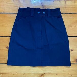 LOFT Women's Navy Skirt - Size 0 - Like NEW